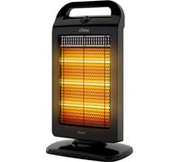 Ufesa Scuti Calefactor Halógeno de 1200W, 3 Niveles de Potencia (400W/800W/1200W), Oscilante, Silencioso, con Interruptor de Seguridad y Asa de Transporte