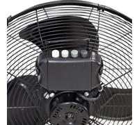 UFESA - Ventilador de suelo FF0350-VANCOUVER con 3 aspas aerodinámicas, 3 velocidades ajustables, inclinación regulable y base antideslizante para uso en hogar u oficina | 35 cm, 70 W Medium