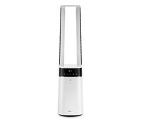 Ufesa - Ventilador de torre Kobe SilentX con tecnología sin aspas, funcionamiento ultrasilencioso y diseño elegante para salón o dormitorio, 12 velocidades y oscilación automática de 75°