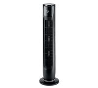 Ufesa - Ventilador de torre Tallin con temporizador de 7,5 horas, mando a distancia y oscilación izquierda/derecha para frescor óptimo en salón o dormitorio Bronze