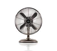 Ufesa - Ventilador sobremesa Michigan Mini de 30 cm con 4 aspas, 3 velocidades ajustables y oscilación izquierda-derecha para una distribución uniforme del aire en hogar u oficina, potencia 40W Multic
