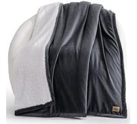 UGG 23854 Bliss Sherpa - Manta Totalmente Reversible para sofá o Cama, Lavable a máquina, fácil Cuidado, Suave y Lujosa, Manta Decorativa de Gran tamaño, 70 x 50 Pulgadas, Imperial