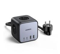 UGREEN DigiNest Cube Power Strip (3 tomas de CA + 65W 2A2C)
