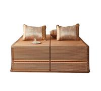 UGZPWQLNX Colchón refrescante de bambú, Bamboo Summer Sleep Mat Tatami Foldable Cool Pad, Multiple Sizes