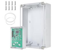 UHETLET 2 PCS Caja Estanca IP65 para Exterior, Caja de Conexiones Eléctricas 200x120x56mm y 100x68x50mm, Cajas de Derivación Impermeable Plástico para Instalaciones Eléctricas en Interior y Exterior