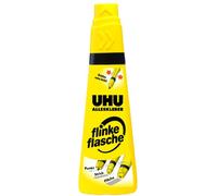 UHU 46315 adhesivo - Goma (Tubo, Amarillo, Vidrio, Cuero, Metal, Papel, De plástico, Porcelana, Madera, 1 pieza(s), 90 g)