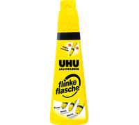 UHU 46315 adhesivo - Goma (Tubo, Amarillo, Vidrio, Cuero, Metal, Papel, De plástico, Porcelana, Madera, 1 pieza(s), 90 g)