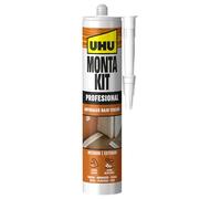 UHU Adhesivo de Montaje Monta Kit Profesional Extrafuerte Pegamento para todo 350 g