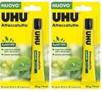 UHU Pegamento sin disolventes, 20 ml, en blíster (Paquete de 2)