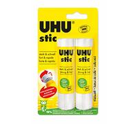 UHU - Tubos de cola blanca (2 unidades, 21 g)