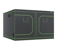 Uimoso Armario de Cultivo Hidropónico Interior con Ventana, 305x305x203 cm