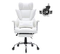 Uimoso Silla de oficina ergonómica reclinable con reposapiés ajustable
