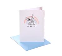 UK Greetings Disney Classics - Tarjeta de cumpleaños para ella/amiga, diseño de puntada