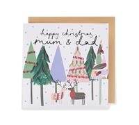 UK Greetings Kindred - Tarjeta de Navidad para mamá y papá