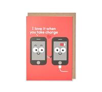 UK Greetings Kindred X David Olenick - Love It When You Take Charge- Tarjeta de San Valentín