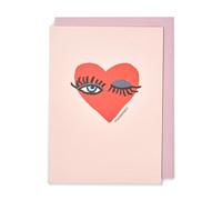 UK Greetings Kindred X Kendra Dandy - Corazón guiñando - Tarjeta de San Valentín