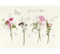 UK Greetings Tarjeta de cumpleaños para ella/amiga, hermoso diseño, 178 mm x 127 mm