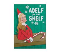 UK Greetings Tarjeta de Navidad para él/ella/amigo, diseño de Adelf on the Shelf