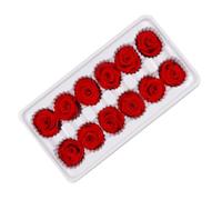 UKCOCO 1 Caja Rosa Conservada Roja 3-4cm Flor Duradera para Decoración