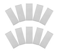 UKCOCO 10 Láminas de Ánodo de Zinc 5x2 Cm para Galvanoplastia y Pruebas Científicas, Placas Metálicas para Fabricación de Baterías de Frutas y Suministros Educativos