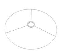 UKCOCO Anillo de sombrilla para lámpara de bricolaje - Kit adaptador para pantallas de lámpara, reemplazo del anillo de la pantalla de la lámpara, marco de la pantalla de la lámpara, hierro