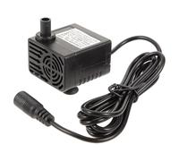 UKCOCO Bomba Sumergible Solar de Corriente Continua Azul Marino Bomba Sumergible Dc24v 500l/h 5w 1,5m Plástico sin Escobillas para Refrigeración de Coche y Máquina de Ducha