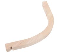 UKCOCO Colgador de Plantas de Madera Khaki, Gancho Colgante de 32cm | Interior y Exterior, Soporte Resistente, Jardinería Vertical, Macetas, Faroles Solares y Decoración Rústica