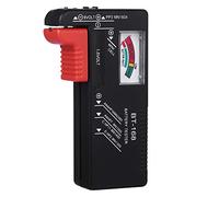 UKCOCO Comprobador de batería doméstica, probador de batería universal para AA AAA 9V 1.5V de botón (modelo: BT-168)