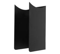 UKCOCO Estante de Pared para Herramientas de Jardín con Ranura | Acero Inoxidable, Clip para Escobas y Fregonas, para Palas y Rastrillos en Garaje y Cobertizo