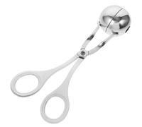 UKCOCO Herramienta Diseño en Forma de Tijera Varios estilos de Acero Inoxidable y Albóndigas para Hacer Bolas de Pescado y Función Antiadherente para Hacer Bolas de Varios estilos