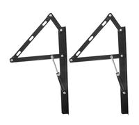 UKCOCO Kit de 2 Barras Hidráulicas de Soporte para Cama Doble 400mm, Mecanismo Neumático de Elevación para Marco de Cama Almacenamiento, Piezas de Repuesto para Muebles de Dormitorio