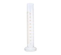 UKCOCO Probeta de Laboratorio de Vidrio de 500ml, Cilindro Graduado de Vidrio Grueso, Medición Precisa, Resistente Temperatura, para Elaboración Casera de Cerveza y Educación Científica