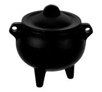 UKCOCO Quemador de Hierro Fundido para y Palo Santo Cuenco para Hierbas y Soporte para Conos, Recomendado para Rituales y Aromaterapia en Espacios Personales