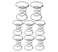 ULDIGI 8 resortes para Asientos de Muebles: resortes de tapicería en Espiral de 15 cm/6" para mecedoras, de Alta Elasticidad y Resistentes a la deformación, Ideales para Reparar Camas, sillones
