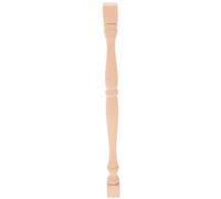 ULDIGI Balaustre De Madera Maciza, Balaustres De Barandilla, Balaustre De Madera Para Cerca Y Escalera, Postes De Gabinete Sin Pintar, Para Muebles De Interior