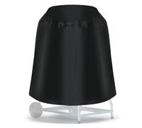ULDIGI Funda para Barbacoa Redonda de Poliéster Resistente para Fogata y Horno Exterior, Portátil y Durable para Uso al Aire Libre 70x70 Cm