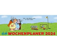 Uli Stein - Agenda semanal 2024: calendario de mesa: agenda para colocar