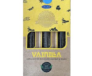 ULLAS Incienso Orgánico -Vainilla 25g x 12 = 300g