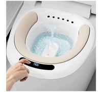 ULPYO Bidet Portatil para WC, Eléctrico,Doble Flujo De Agua Bidet Portatil Antidesbordamiento,3 Modos Bidé del Asiento del Inodoro para Mujeres Embarazadas Posparto O Hemorroides