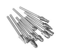 ULTECHNOVO 10piezas Limas Rotativas De Herramientas Eléctricas Para Fresado y Corte Accesorios Para Máquinas De Amolar