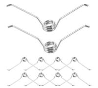 ULTECHNOVO 10piezas Resortes V para Tijeras de Podar Muelles de Repuesto de Acero Inoxidable para Esquiladora de Ovejas y Herramientas de Jardinería