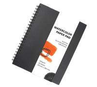ULTECHNOVO Bloc de Papel en Espiral para Estudiantes para Acuarela | Papel de Dibujo, Superficie Lisa y Fina, Uso Versátil, Mejora la Práctica Manual
