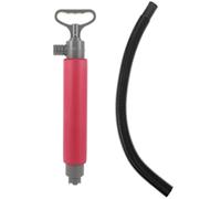 ULTECHNOVO Bomba de Agua Manual para Kayak Bomba de Agua Portátil para Canoa Plástico Rojo Gran Volumen de Bombeo para Escotilla y Kayak