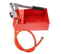 ULTECHNOVO Bomba De Prueba De Presión Manual 25Kg Con Manómetro Grande Para Agua Y Aceite Hidráulico Uso Industrial Y Construcción Con Tubería De Color Aleatorio