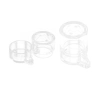 ULTECHNOVO Comederos Acrílicos para Hormigas, Set 2 Piezas (pequeño y Grande), Recipiente Transparente para Agua y Alimentación en Colonias y Nidos, Accesorio Práctico para Granjas