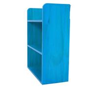 ULTECHNOVO Estantería de Madera Maciza y Máxima Organización Escritorio de 3 Niveles Diseño Moderno Minimalista, Fácil de Limpiar para Oficina y Dormitorio