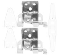 ULTECHNOVO Kit de Montaje para Persianas Venecianas con 2 Soportes de Techo 2 Ganchos Inferiores Antiviento y 1 Enrollador de Cuerda Soporte de Fijación para Cortinas con Tornillos yTacos