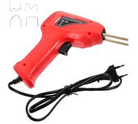 ULTECHNOVO Kit de Soldador de Plástico y 4 Tipos de Grapas para Reparación de Parachoques 100w Grapadora Caliente Enchufe Europeo Ac200-240v, Uso Sujetadores de Capucha y Piezas Plásticas
