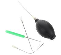 ULTECHNOVO Kit para Soplar Huevos de Pascua Bomba Orificio y Taladro, Herramienta Metálica Plástico para Manualidades DIY y Decoración en Casa