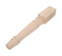 ULTECHNOVO Pata de Mesa de Madera sin Pintar de Estilo Rústico para Muebles DIY, 43cm de Alto y 6cm de Diámetro, Adecuado para Mesa de Café y Gabinete en Sala de Estar